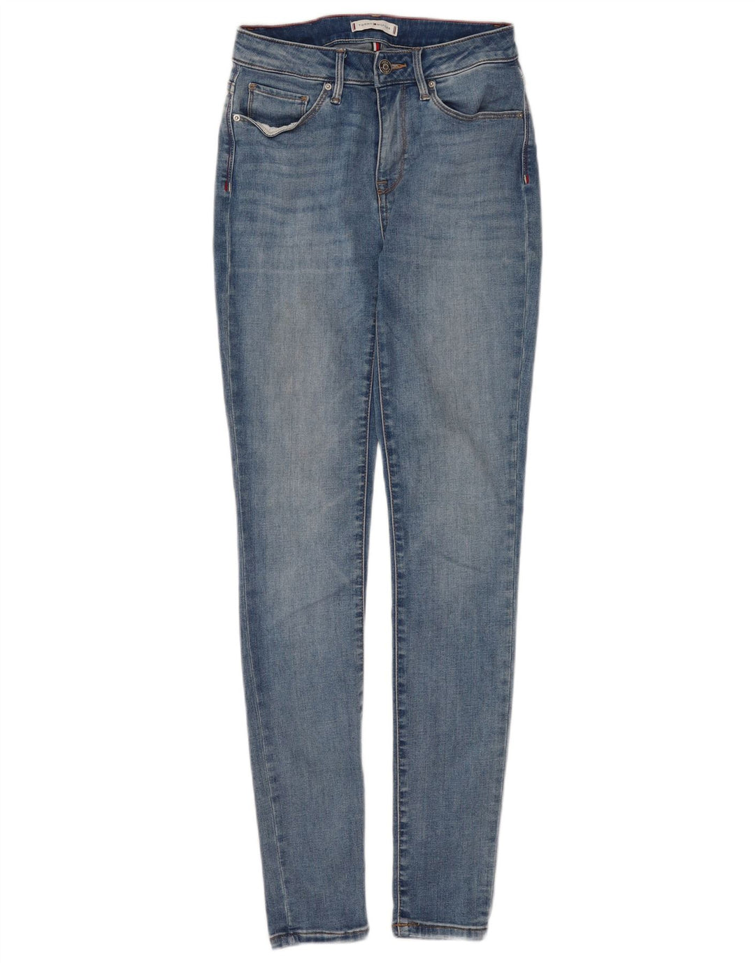 Jeans Jeggings Como da donna Tommy Hilfiger W28 L32 cotone blu