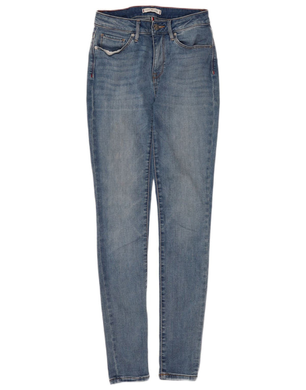 Jeans Jeggings Como da donna Tommy Hilfiger W28 L32 cotone blu