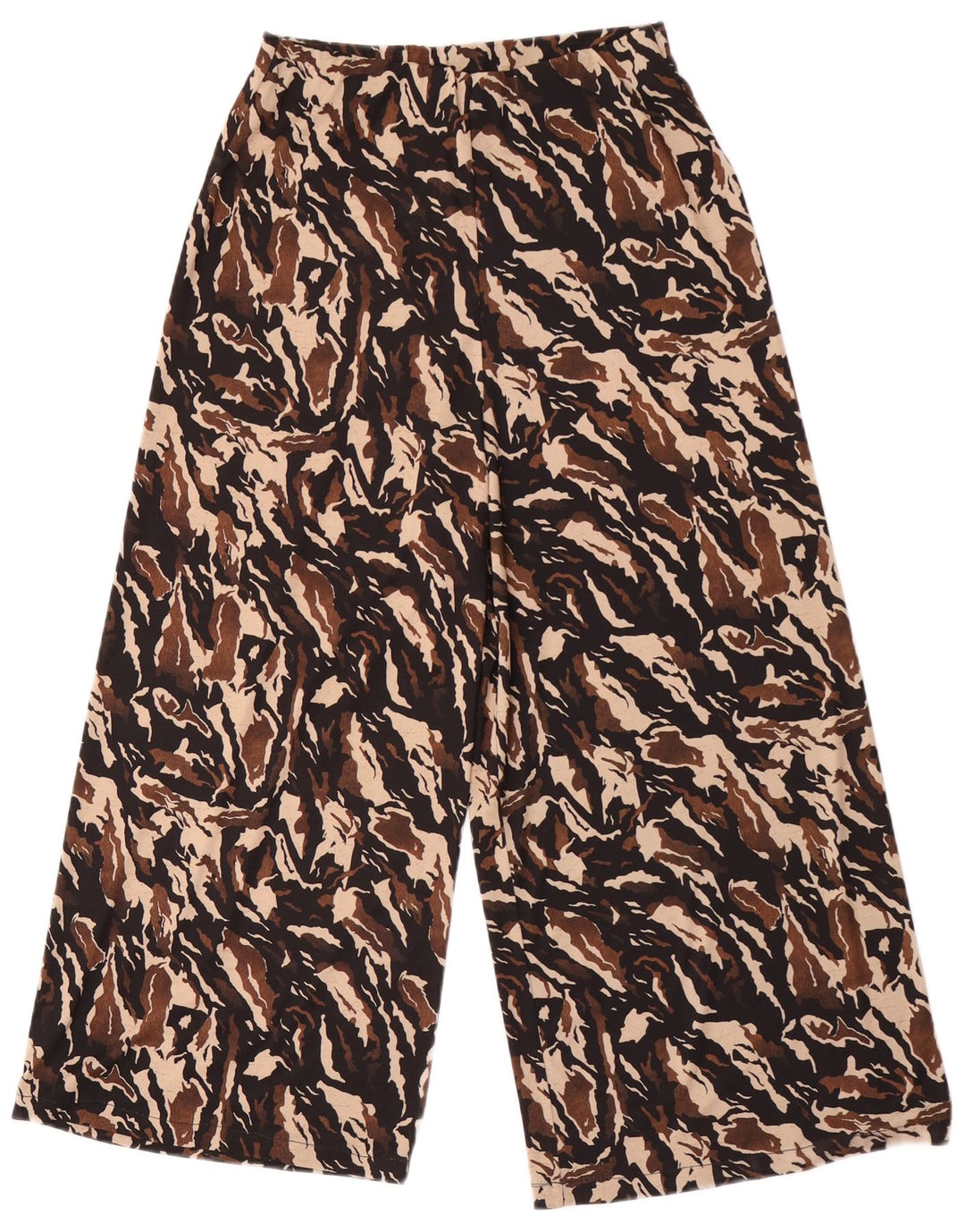Pantaloni della tuta Capri da donna Zara UK 8 piccoli mimetici multicolori