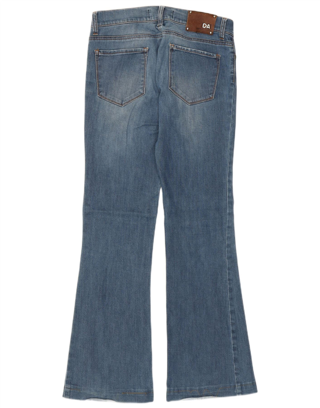 Jeans Svasati Da Donna Daniele Alessandrini W29 L31 Cotone Blu