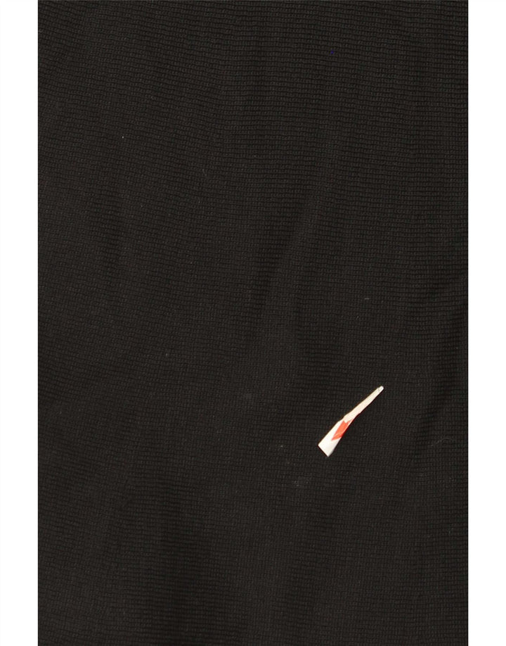 Gonna a trapezio da donna Zara piccola W26 viscosa nera