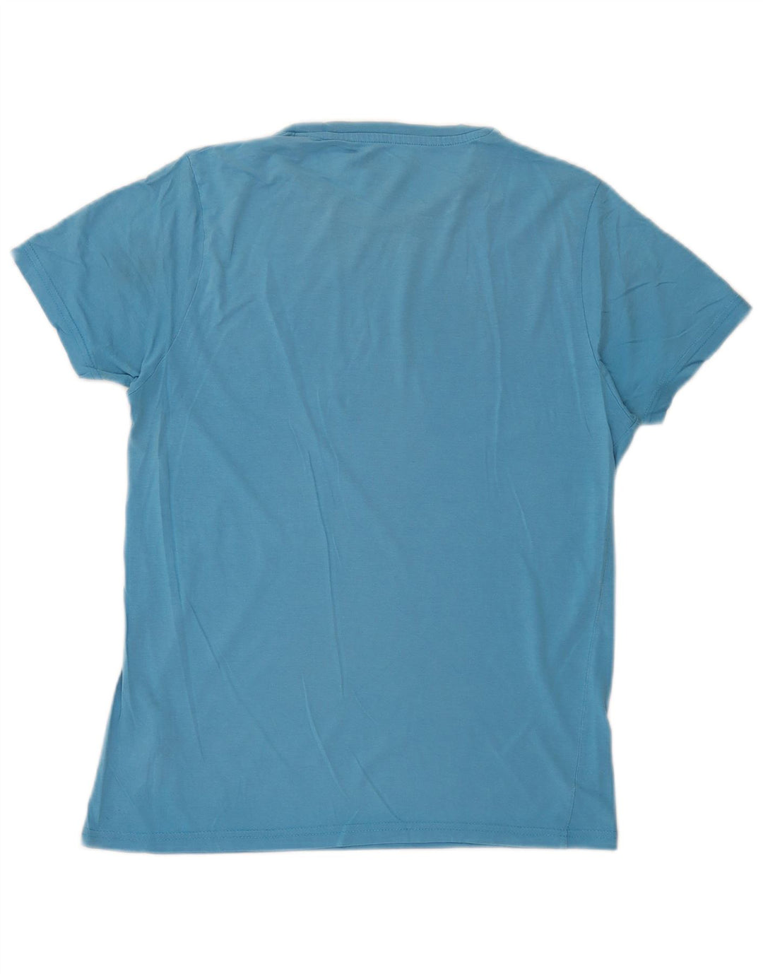 T-shirt grafica da uomo Jack & Jones Top in cotone blu medio