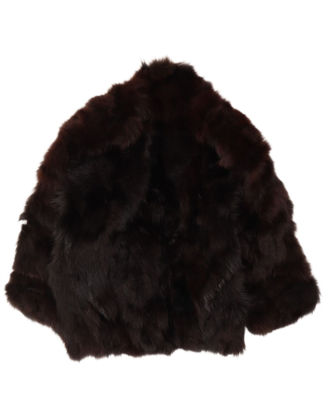 Giacca vintage da donna in pelliccia sintetica EU 44 XL Marrone