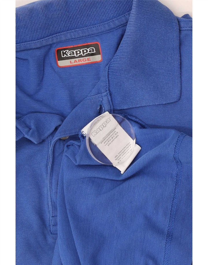 Polo Kappa Uomo Large Blu
