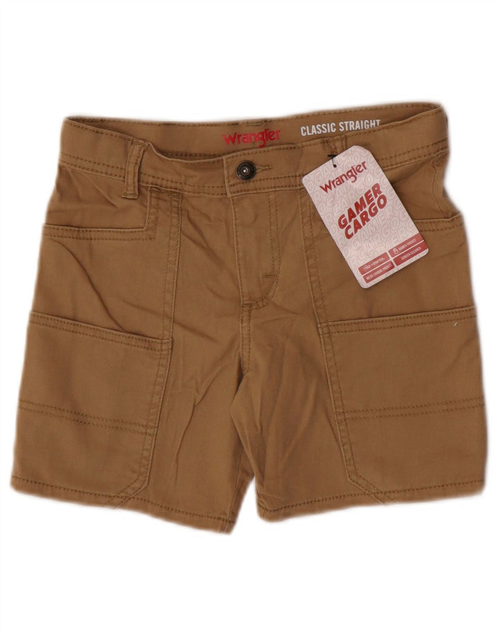 Pantaloncini cargo classici da ragazzo Wrangler 7-8 anni W24 in cotone marrone