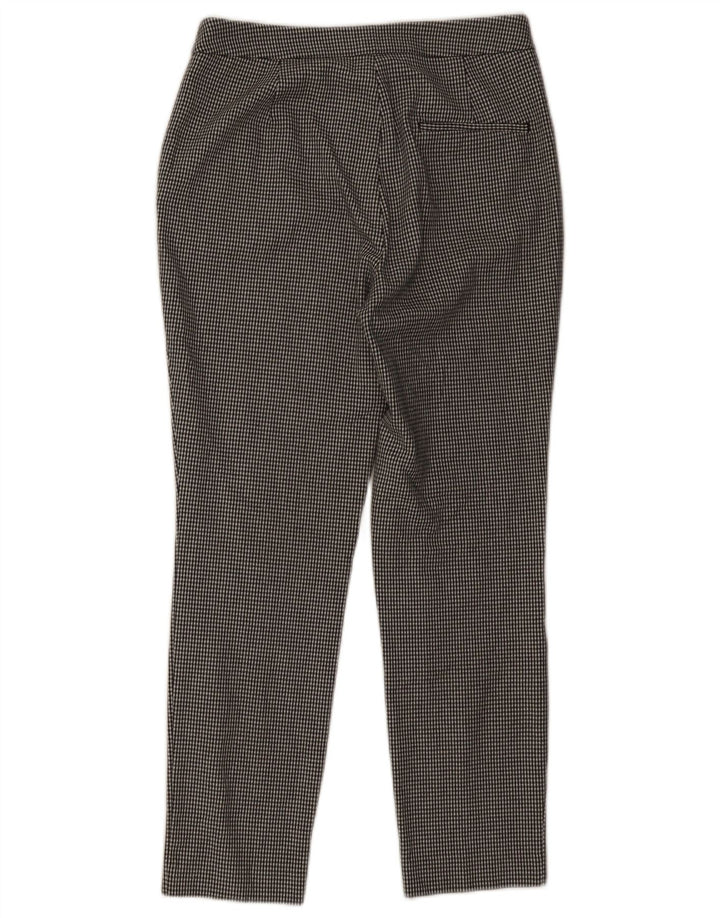 Pantaloni corti slim da donna Zara piccoli W26 L26 pied de poule neri