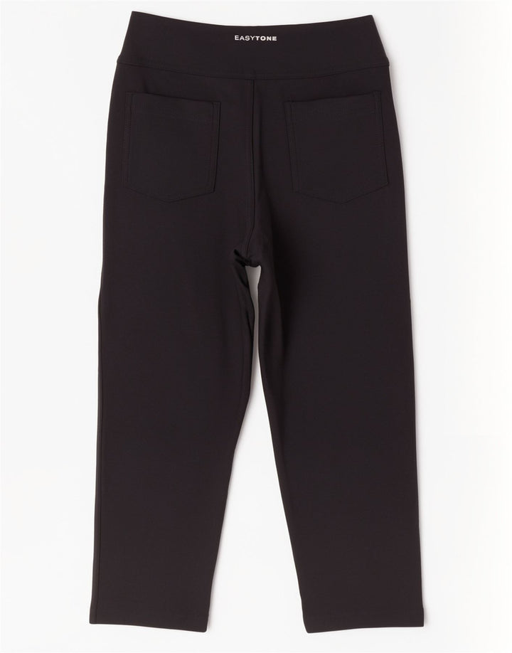 Pantaloni da tuta Reebok Capri da donna UK 12 medi neri