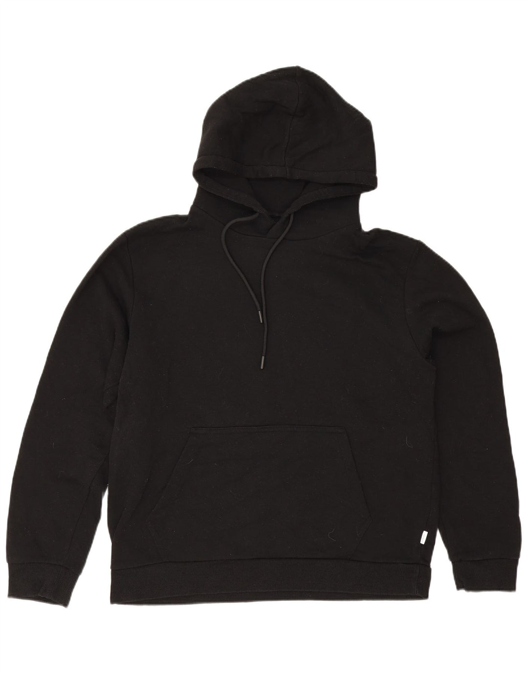 Maglione con cappuccio da uomo Jack & Jones grande poliestere nero