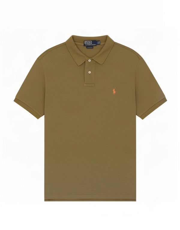 Polo Ralph Lauren da uomo su misura Polo 2XL cotone kaki