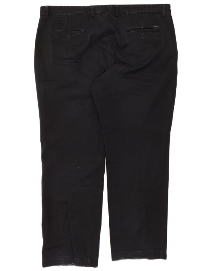 Pantaloni chino dritti da uomo Gant W44 L32 neri