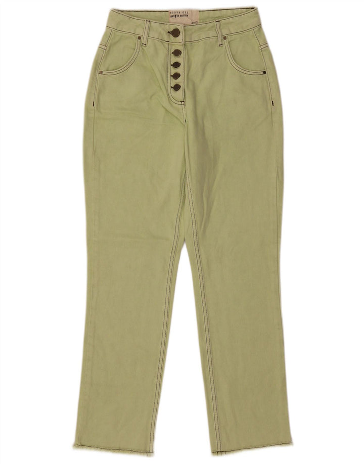 Jeans slim da donna TED BAKER W26 L29 cotone verde