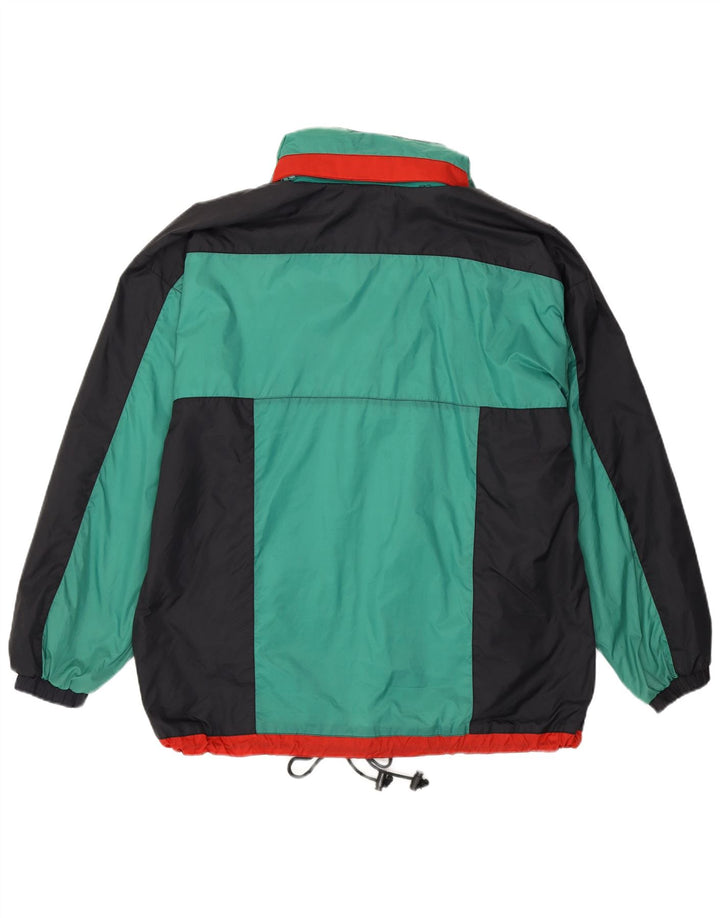 MARCEL CLAIR Mens Pullover Rain Jacket IT 48/50 Medium Multicoloured
