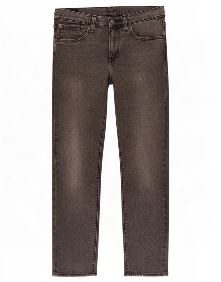 Levi's Uomo 502 Jeans affusolati W31 L32 Cotone grigio
