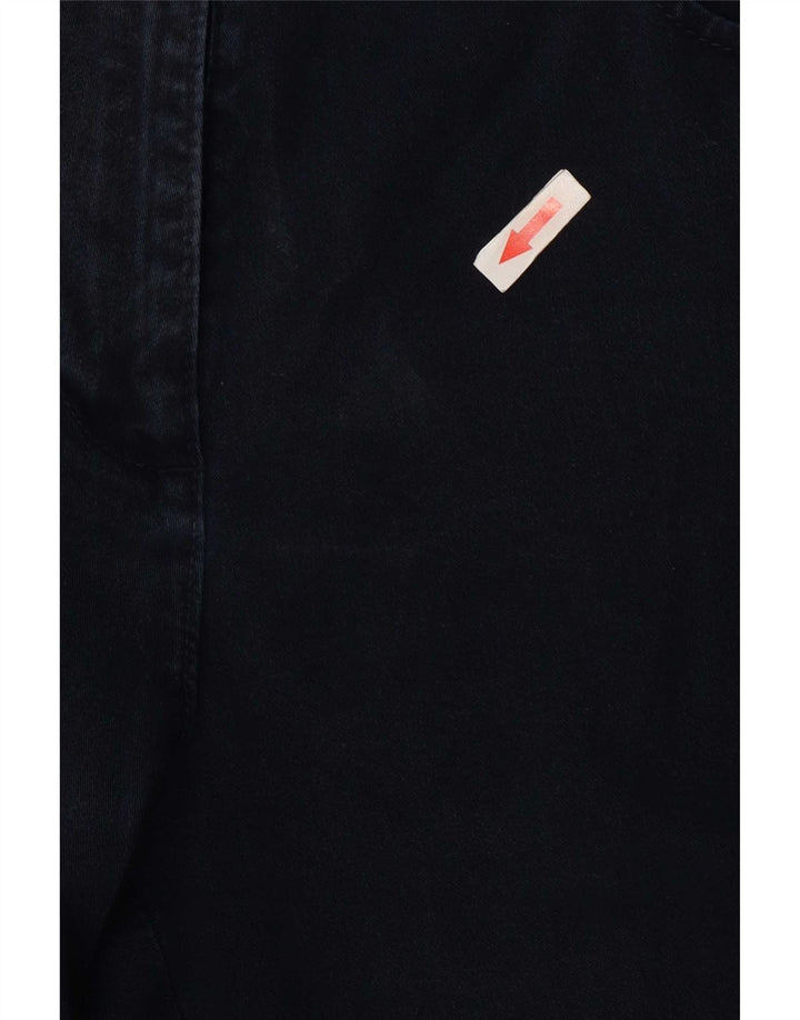 Jeans dritti da donna Marks & Spencer UK 12 medio W30 L29 cotone blu navy