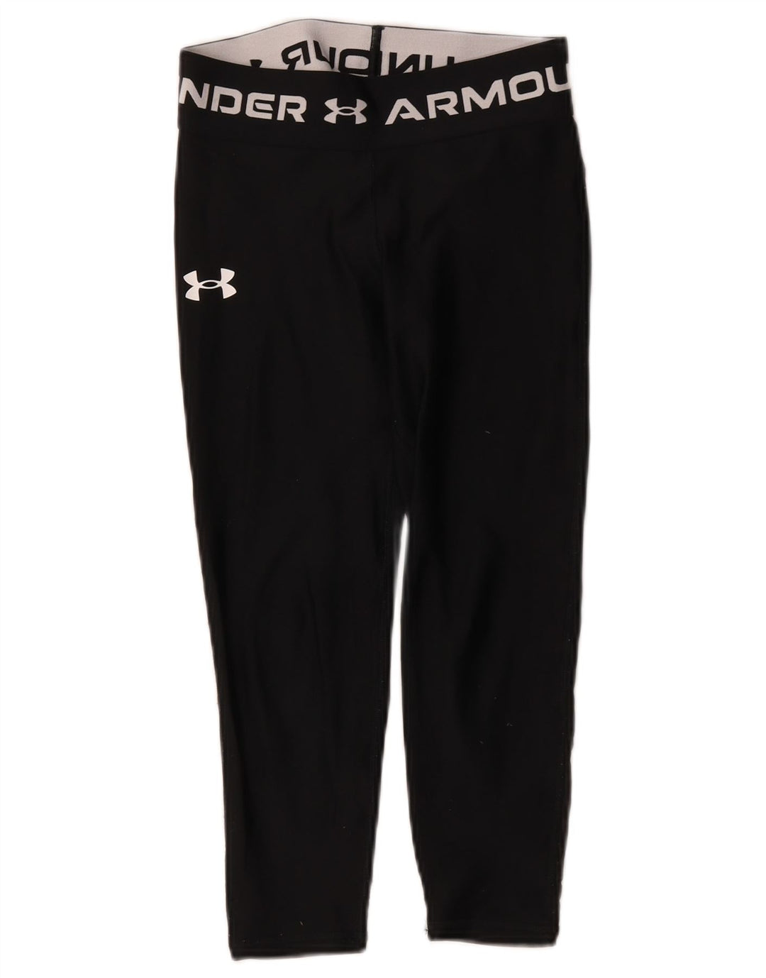 Leggings grafici per ragazze Under Armour 9-10 anni poliestere nero