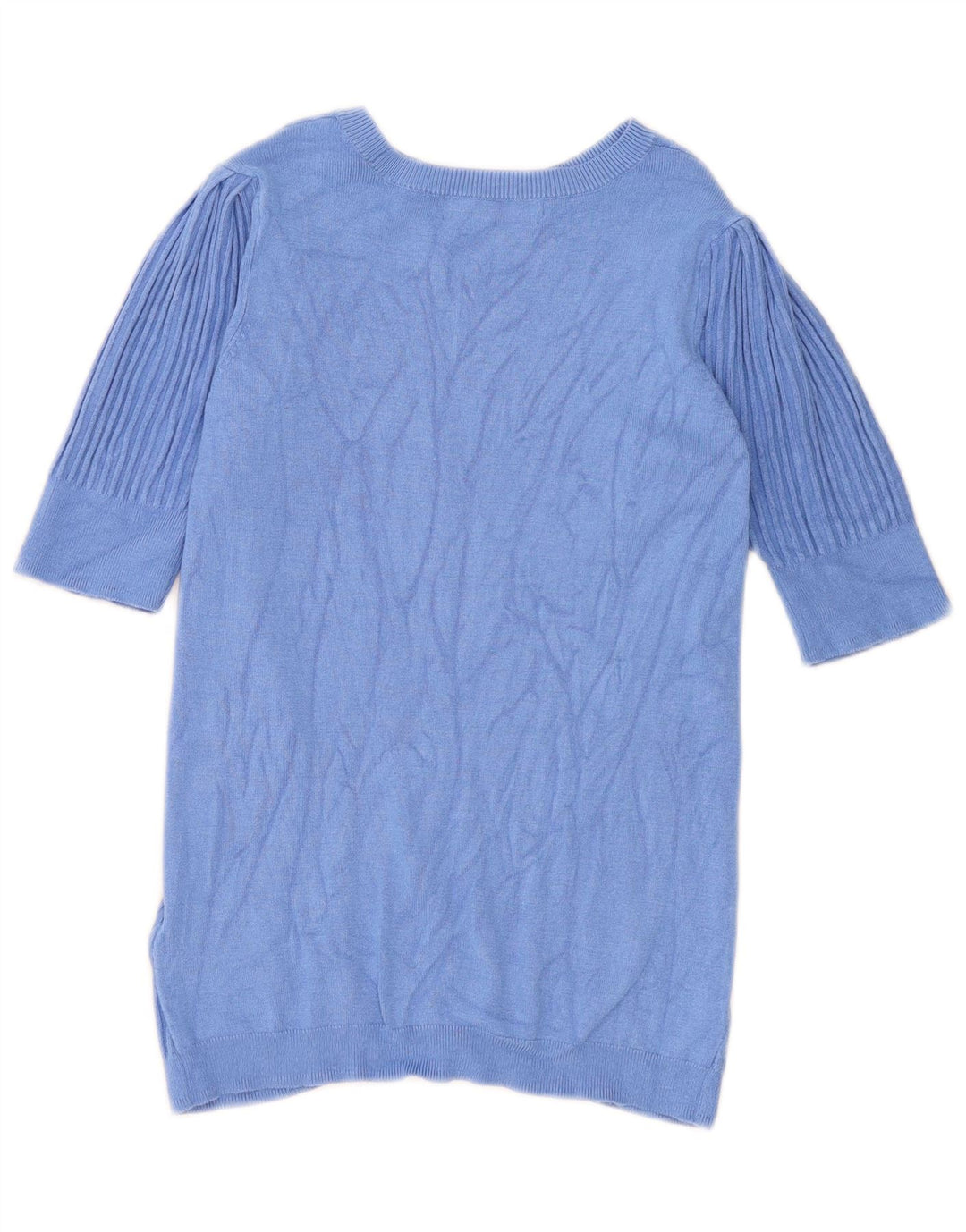 Maglione maglione con scollo a barca da donna Marks & Spencer UK 8 piccolo blu