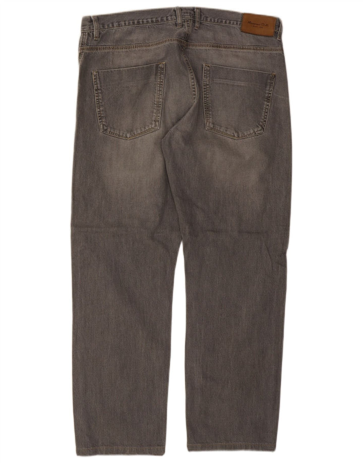 Jeans slim da uomo Massimo Dutti EU 46 XL W36 L28 Grigio
