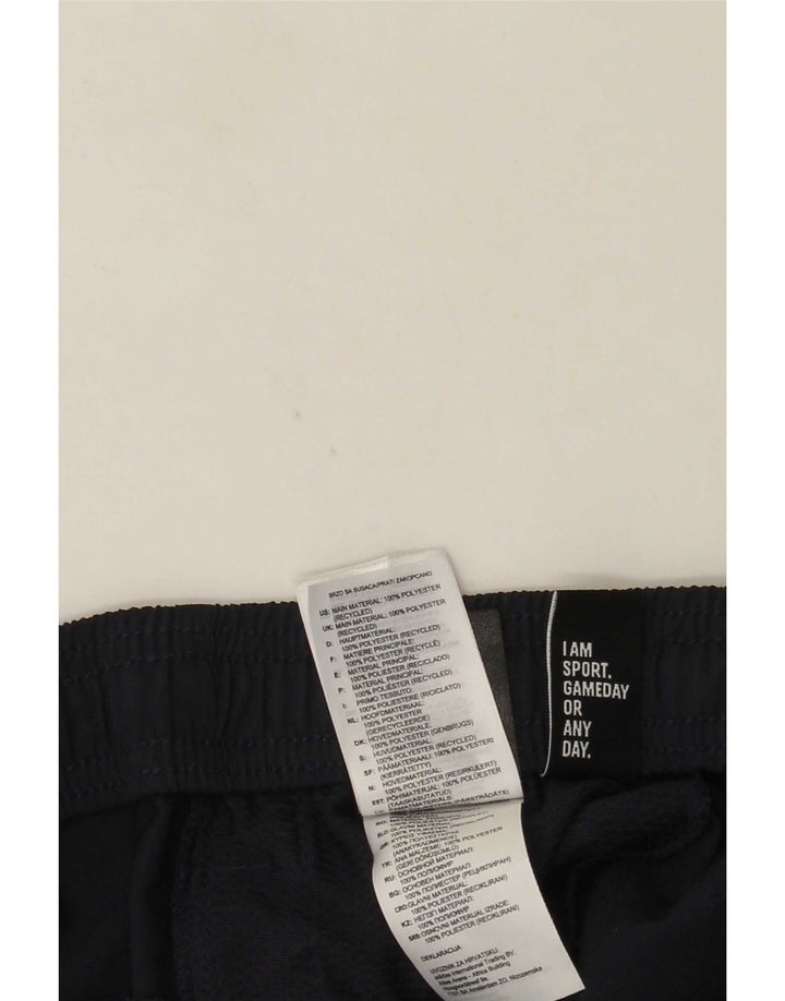 Pantaloni da tuta da uomo Adidas XL poliestere blu navy