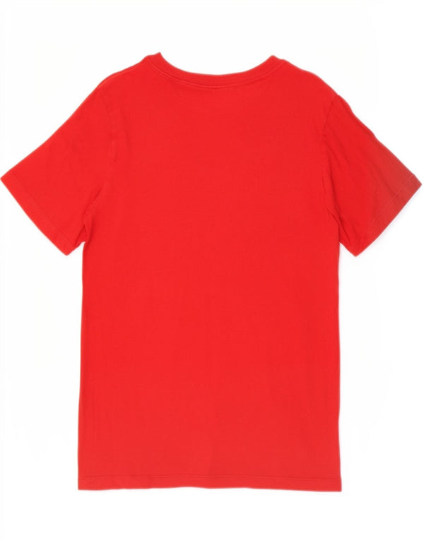 T-shirt da uomo Nike Top Small rossa in cotone
