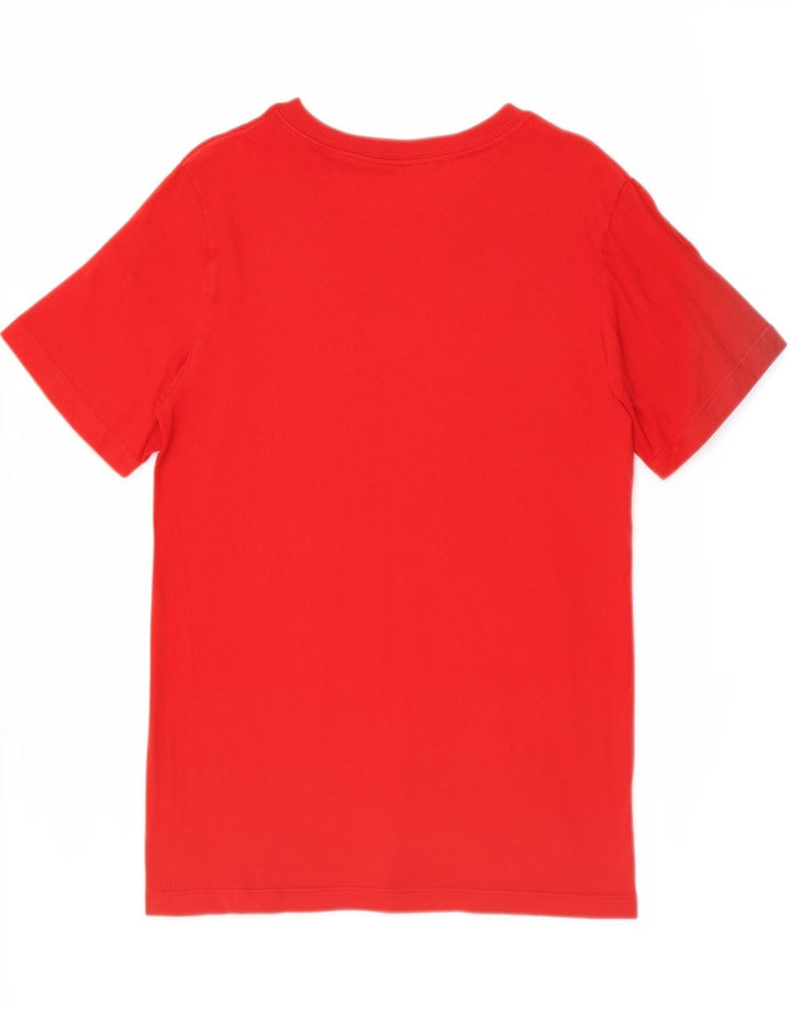 T-shirt da uomo Nike Top Small rossa in cotone