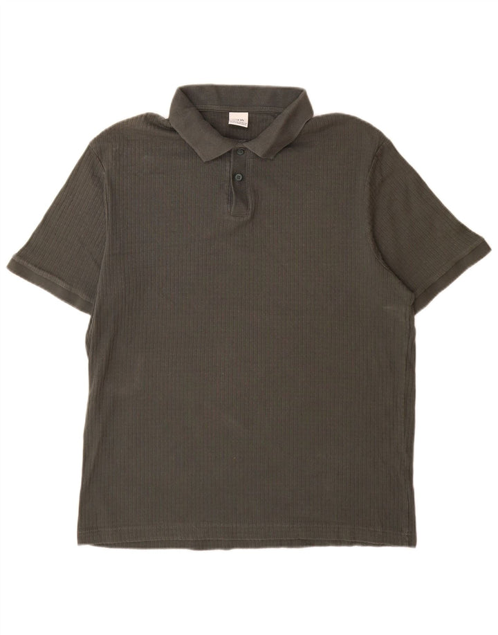 Polo Zara da uomo di colore grigio medio