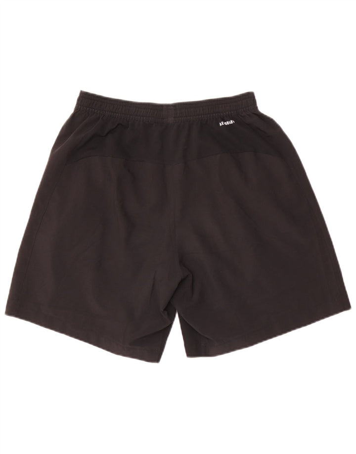 Pantaloncini sportivi Adidas Aeroready da uomo piccoli in poliestere nero