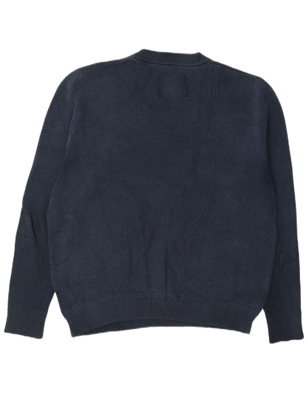 Jack Wills Maglione girocollo da uomo girocollo XL in cotone blu navy