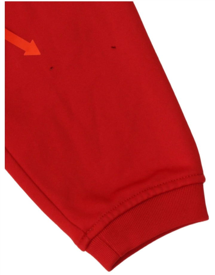 Felpa grafica da ragazzo Asics, 11-12 anni, in poliestere rosso