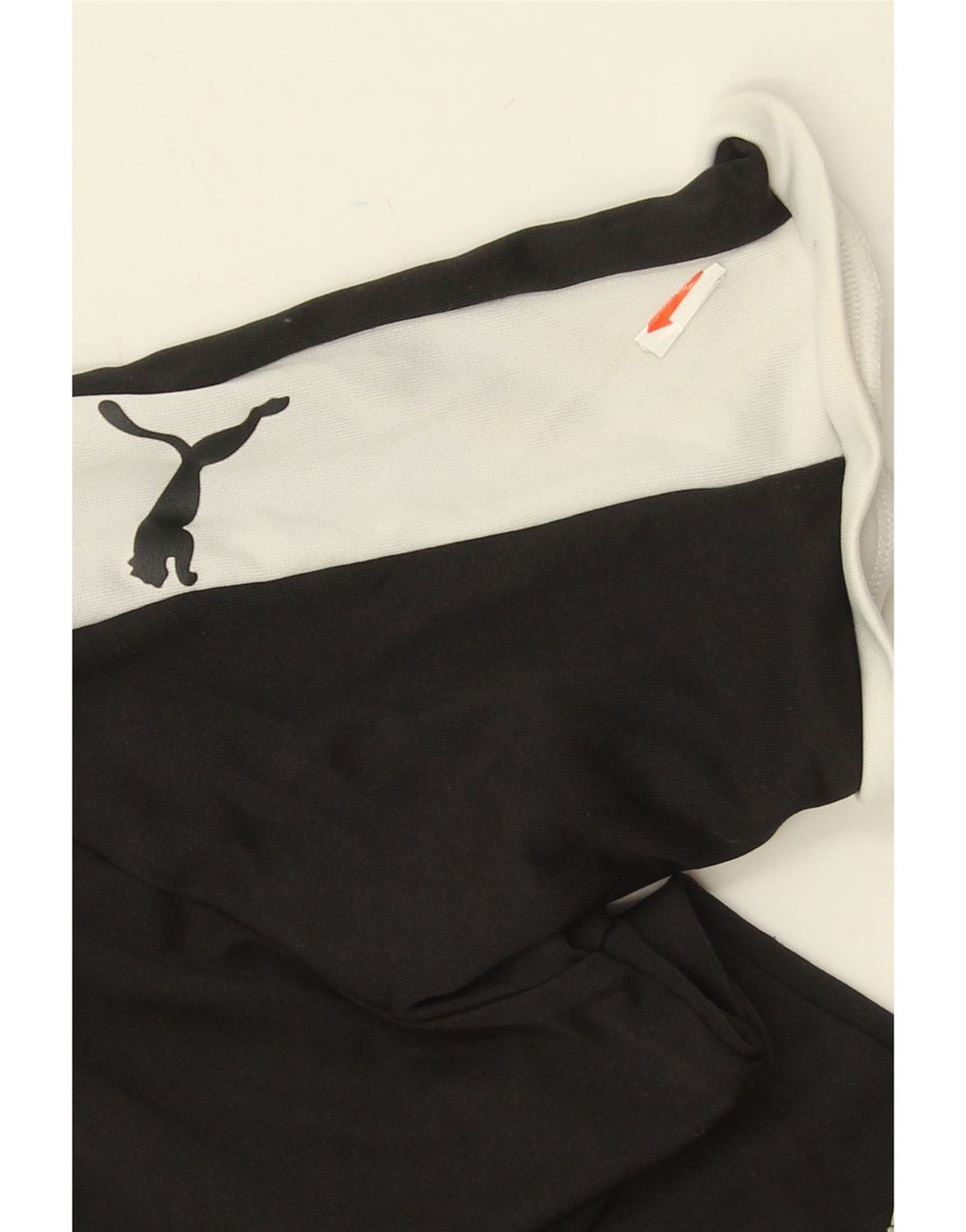 PUMA Boys T-Shirt Top 11-12 Years Black Colourblock