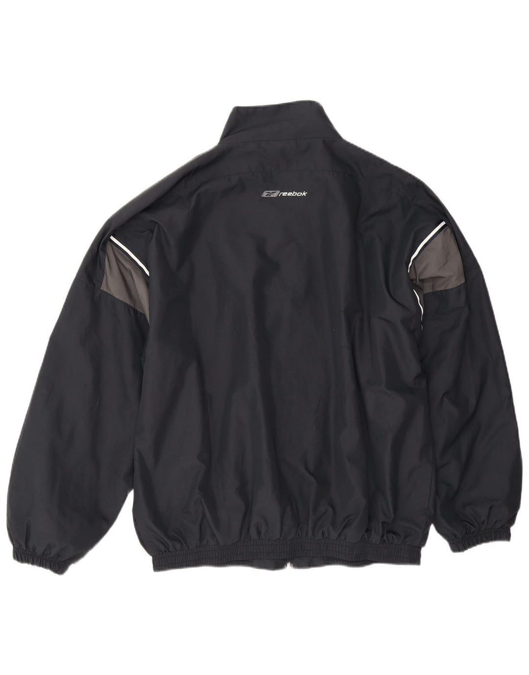 Giacca da tuta da uomo Reebok Loose Fit, color block medio nero