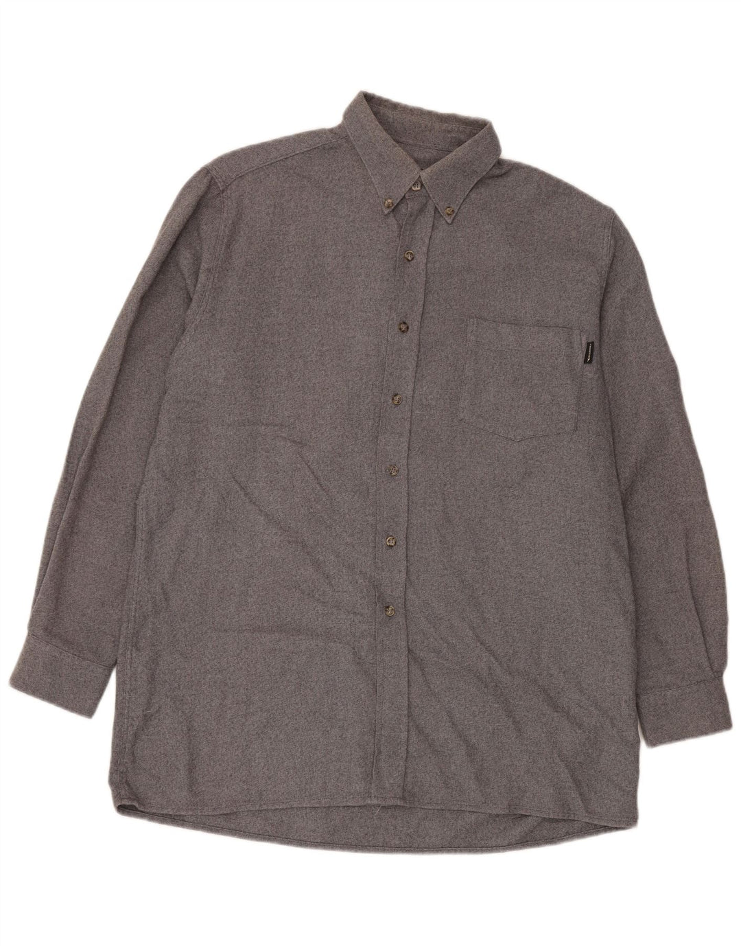 Camicia Diadora Uomo Flanella Large Cotone Grigio