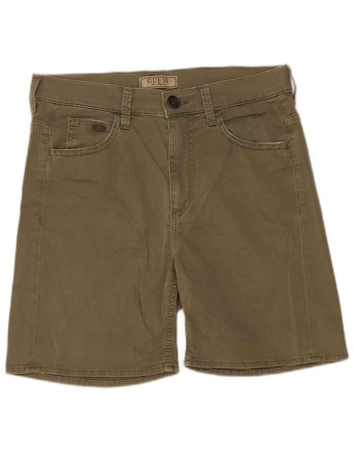 Guess Pantaloncini casual da uomo W28 Small Khaki