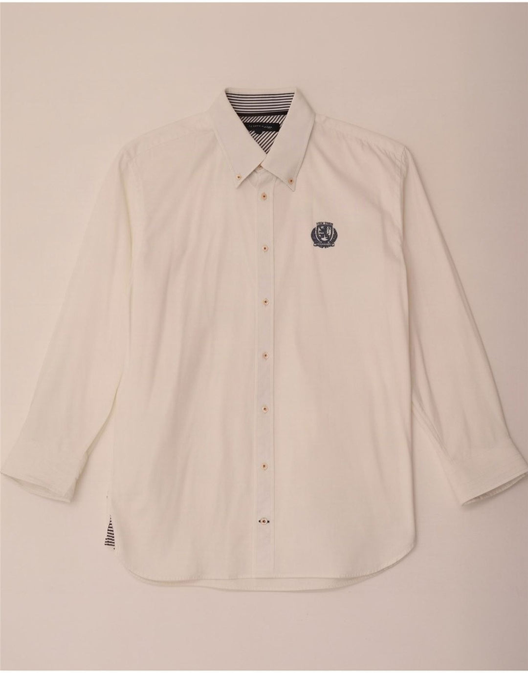 Camicia da uomo Tommy Hilfiger grande cotone bianco