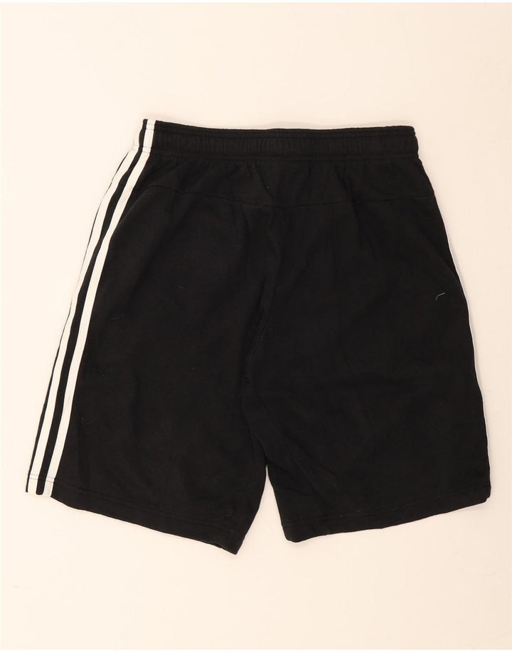 Pantaloncini sportivi Adidas da uomo medio cotone nero