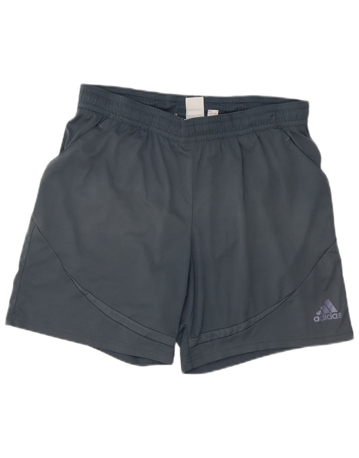 Pantaloncini sportivi Adidas Clima 365 da uomo di grandi dimensioni in poliestere blu navy