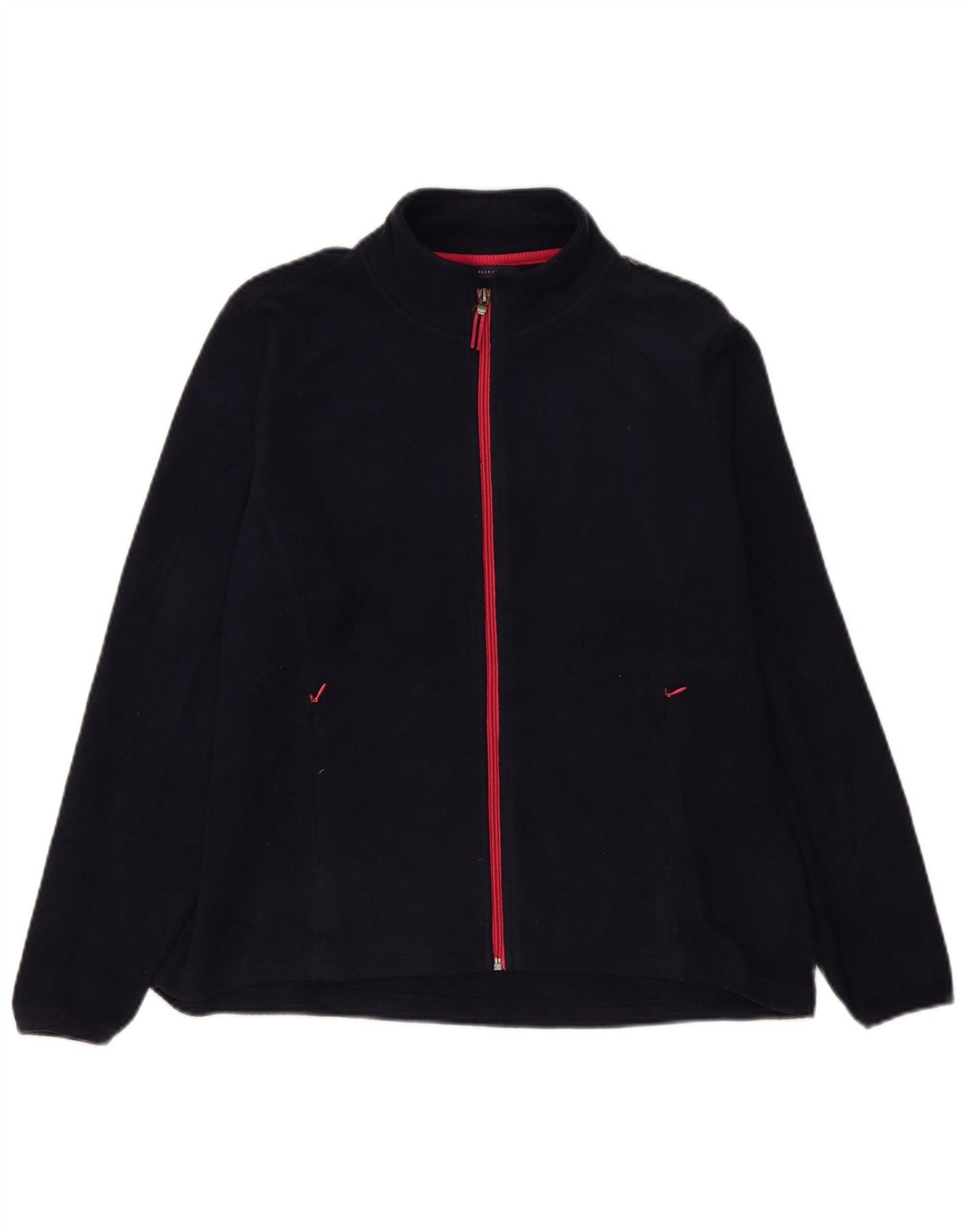 Maglione in pile da donna Marks & Spencer UK 18 XL poliestere blu navy