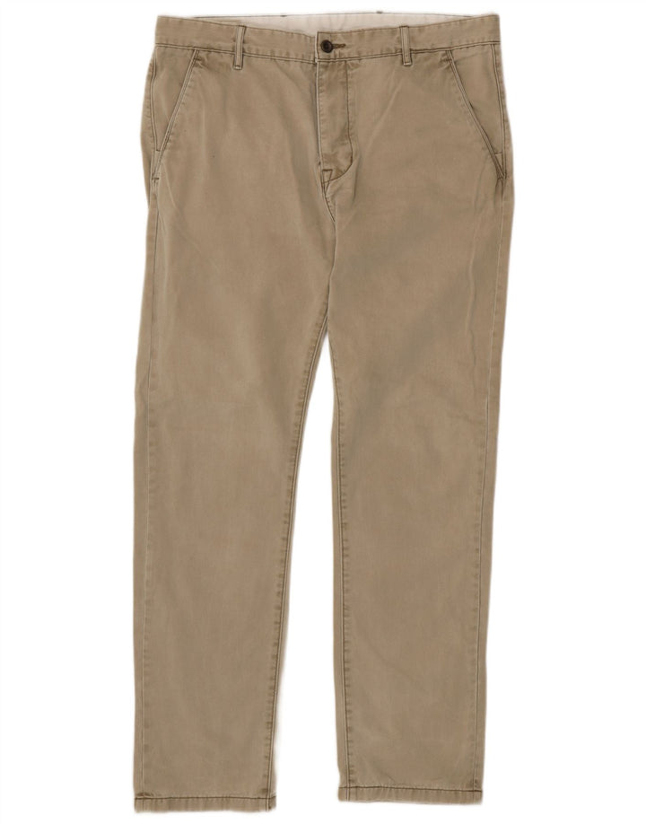 Pantaloni chino dritti da uomo Levi's W36 L32 Beige