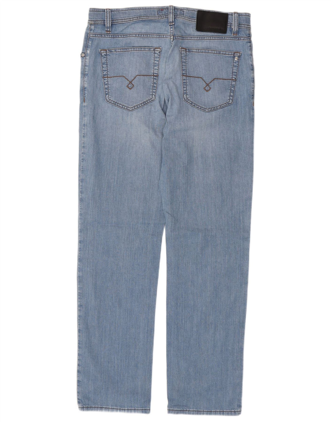 Jeans dritti da uomo PIERRE CARDIN W34 L32 cotone blu
