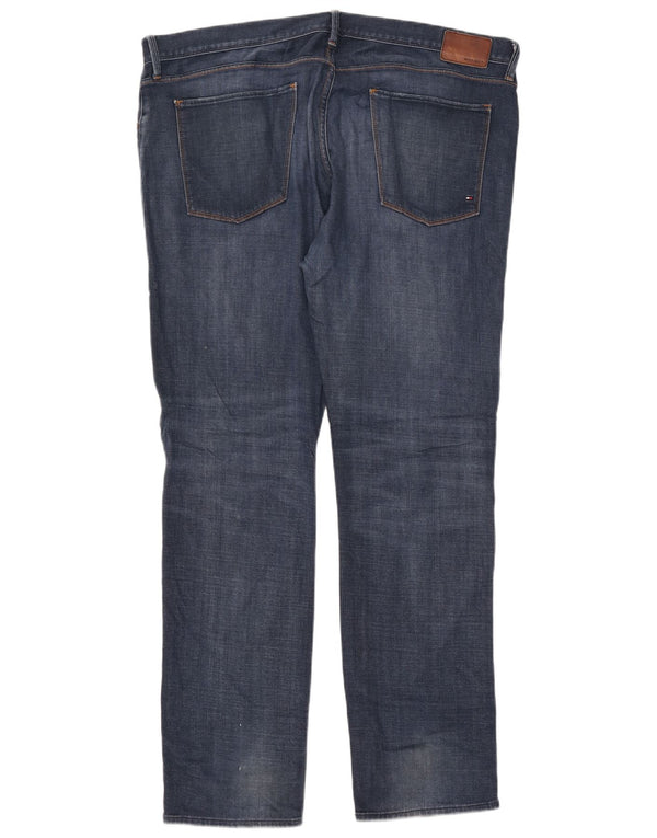 Tommy Hilfiger Mens Bleecker Slim Jeans W40 L34 Blue Cotton
