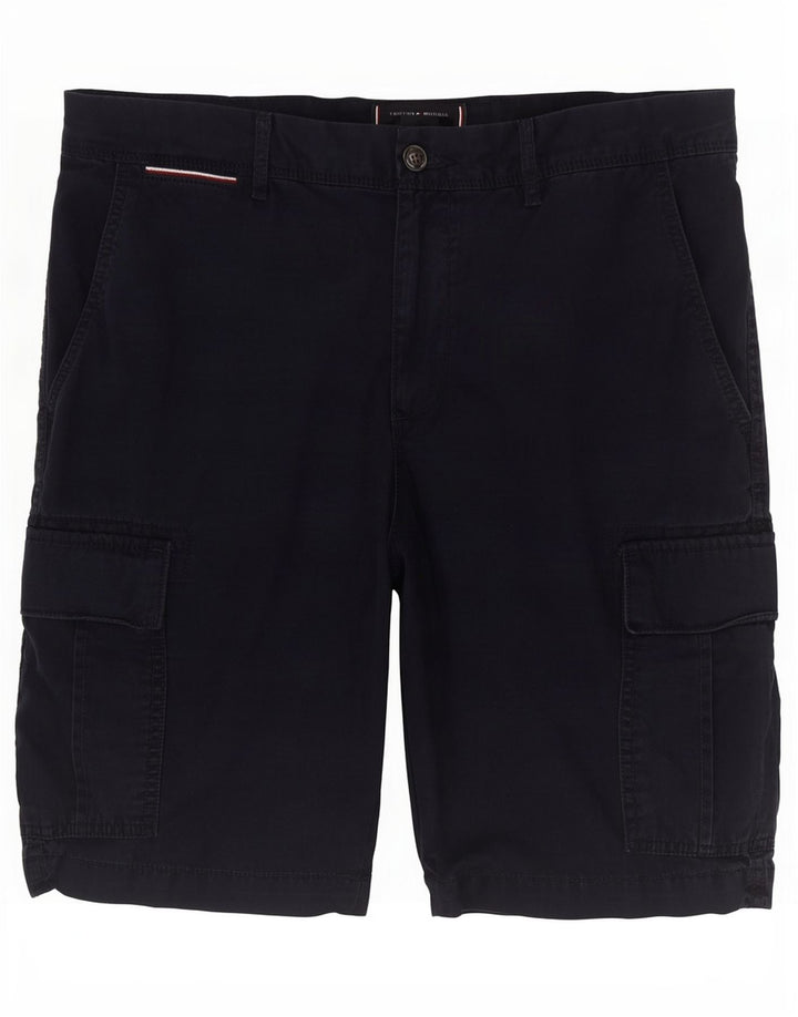 Pantaloncini cargo da uomo Tommy Hilfiger W34 Large Blu Navy