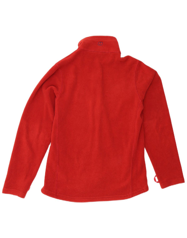 Giacca in pile da uomo Berghaus UK 38 poliestere rosso medio