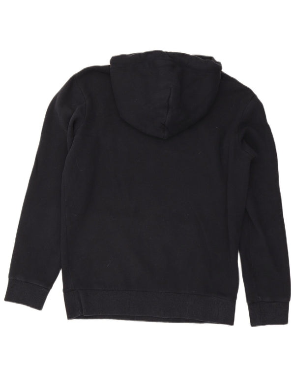 Maglione con cappuccio grafico da uomo Superdry in cotone nero medio