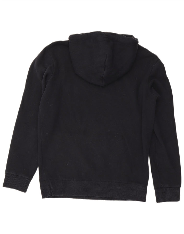 Maglione con cappuccio grafico da uomo Superdry in cotone nero medio