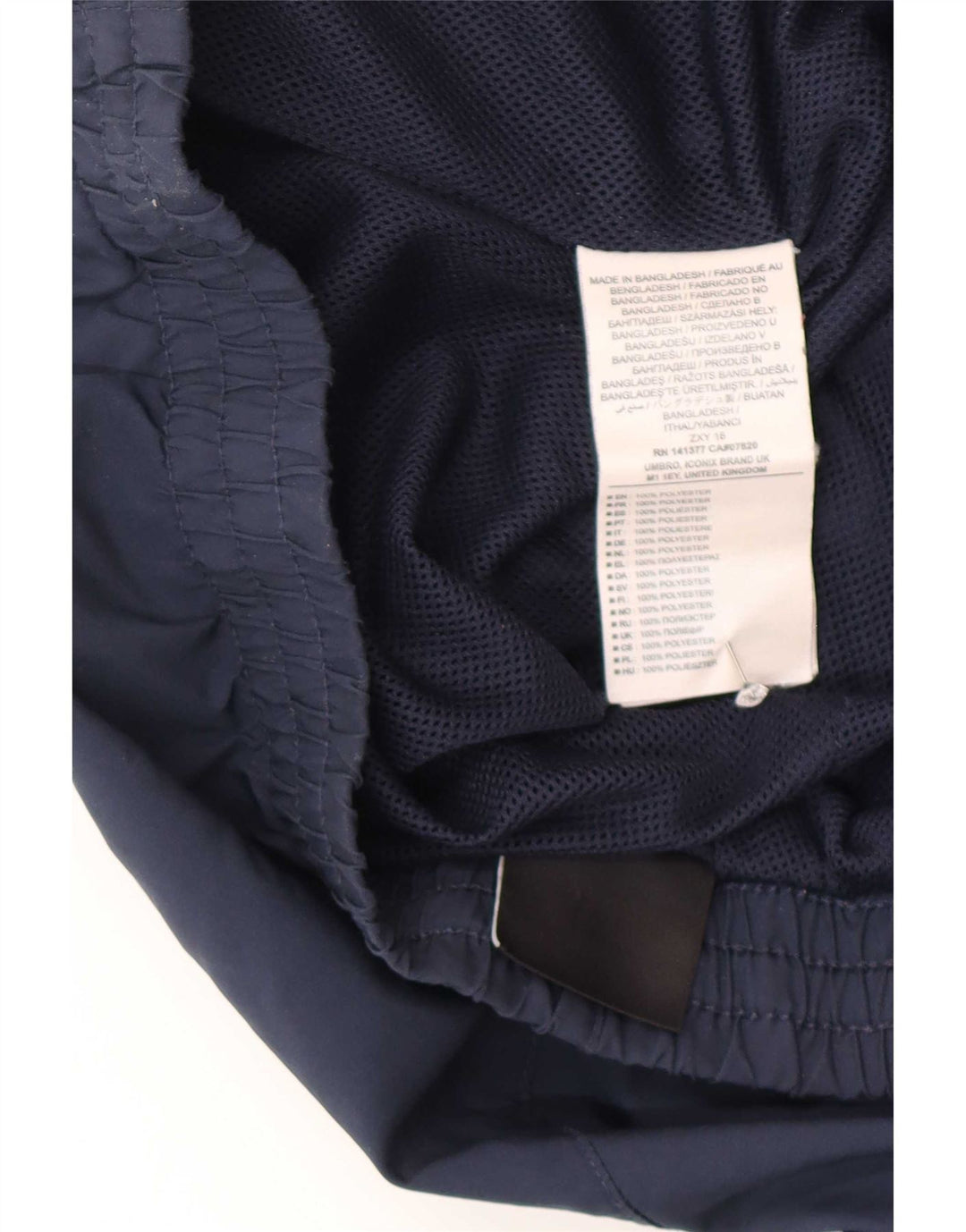 Pantaloni da tuta da uomo Umbro Joggers Large Blu Navy Poliestere