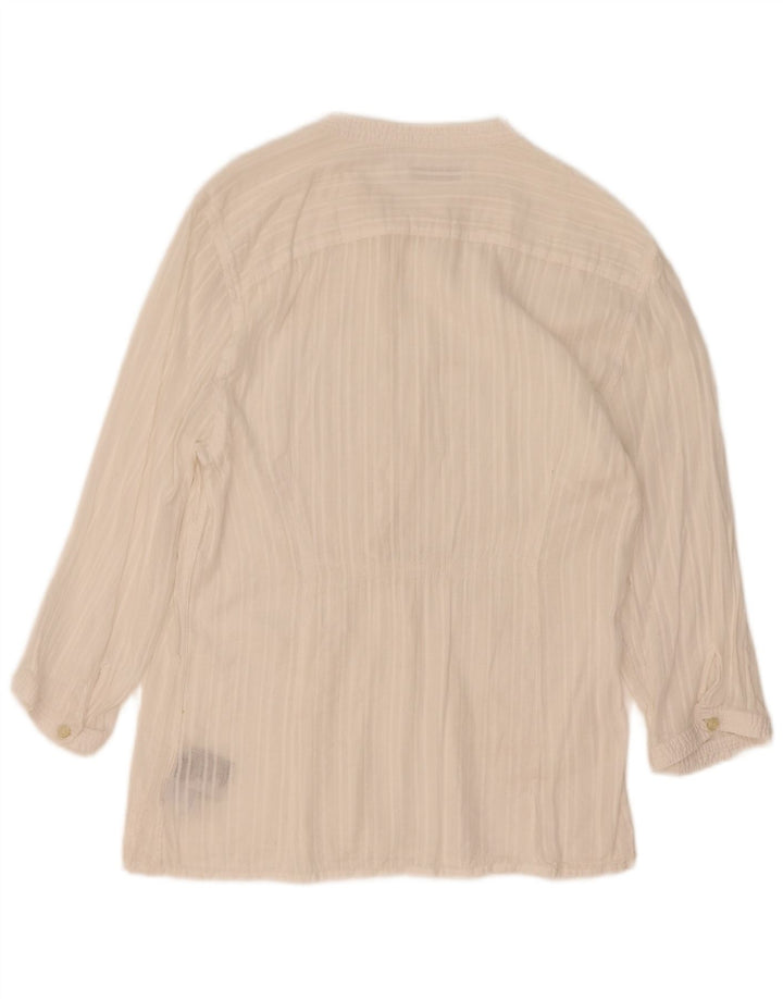 Camicetta da donna con maniche a 3/4 North Sails UK 14 Large in cotone bianco