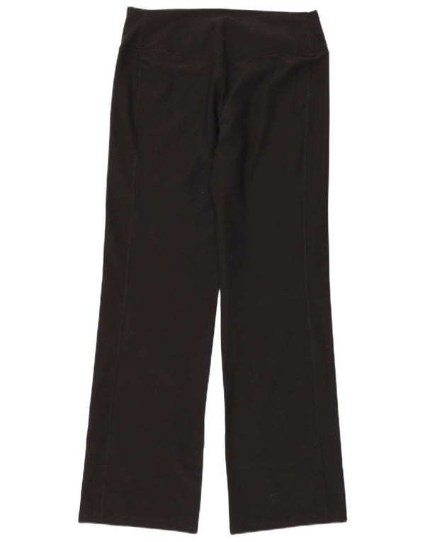 Pantaloni da tuta NIKE Dri Fit da donna UK 14 Large Nero Poliestere