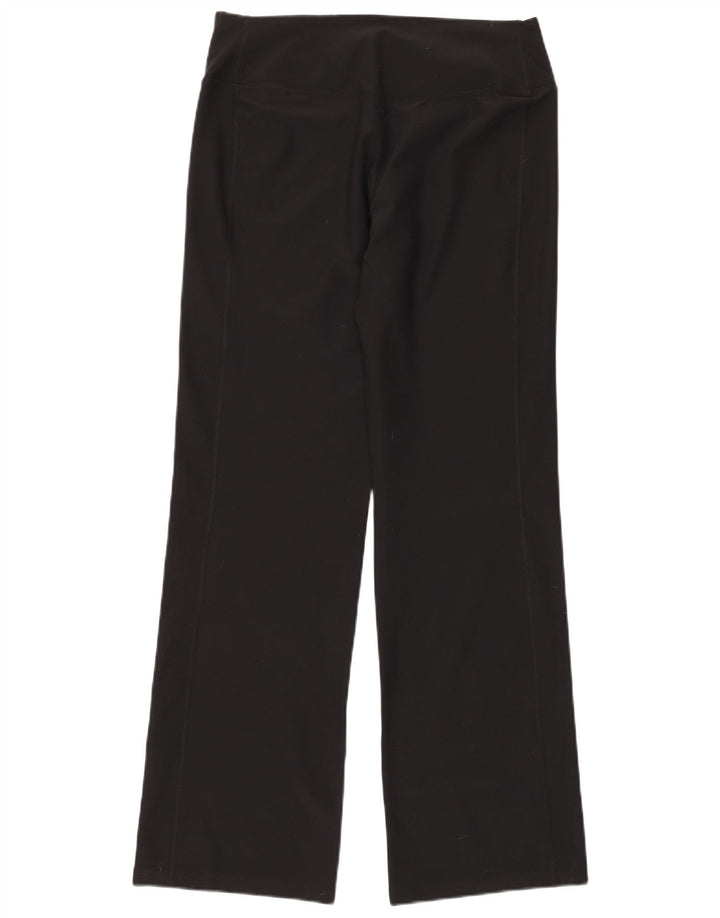 Pantaloni da tuta NIKE Dri Fit da donna UK 14 Large Nero Poliestere
