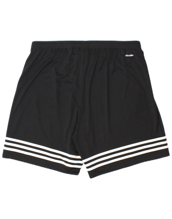 Pantaloncini sportivi da uomo Adidas XL W38 L7 Sport in poliestere a righe nere