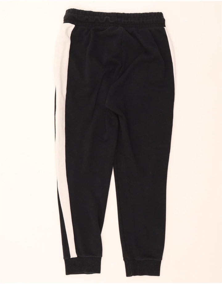 Pantaloni da tuta da donna PUMA Joggers UK 6 XS Nero Colourblock Cotton