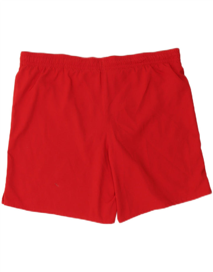 NIKE Mens Dri Fit Sport Shorts Medium Red Polyester